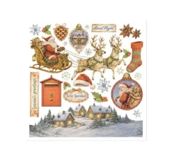 Stamperia Rub On Sortiment "Silent Night"