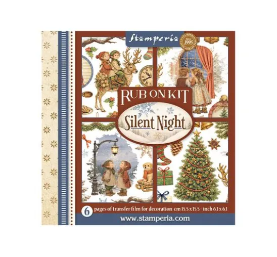 Stamperia Rub On Sortiment "Silent Night"