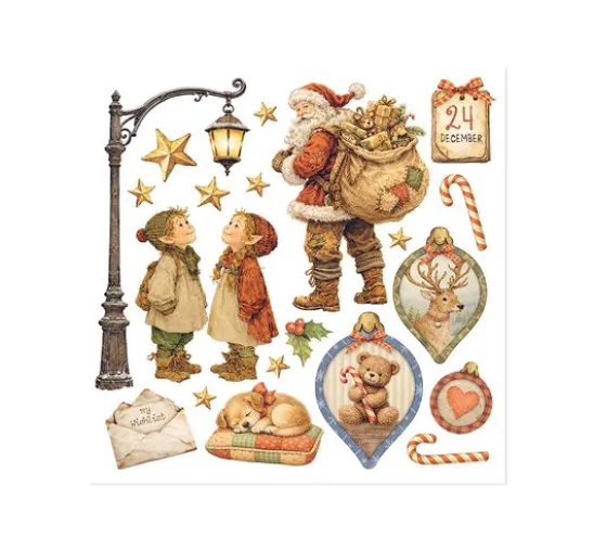 Stamperia Rub On Sortiment "Silent Night"