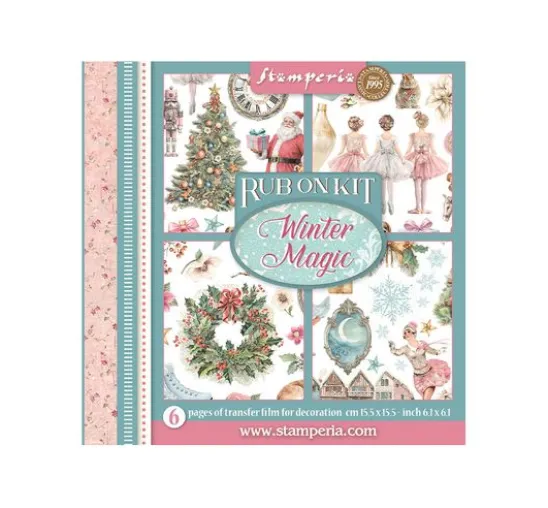 Stamperia Rub On Sortiment "Winter Magic"