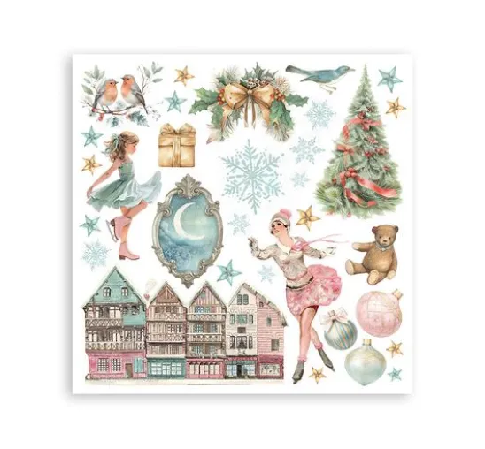 Stamperia Rub On Sortiment "Winter Magic"