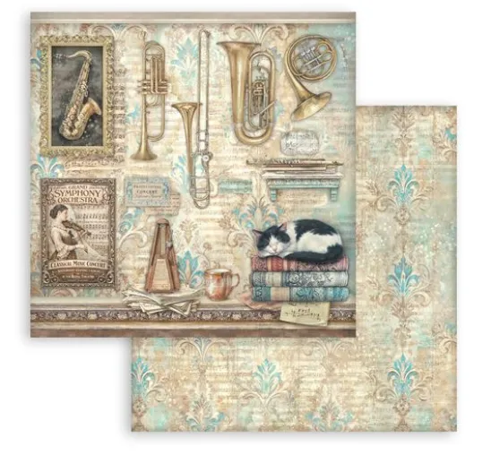 Stamperia Scrapbook-Block "Symphony"