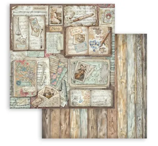 Stamperia Scrapbook-Block "Symphony"