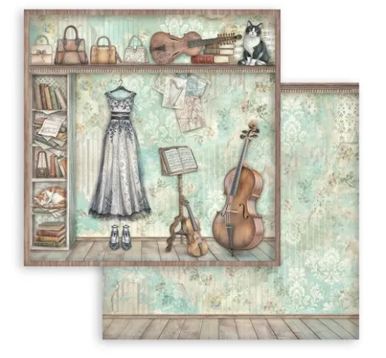 Stamperia Scrapbook-Block "Symphony"