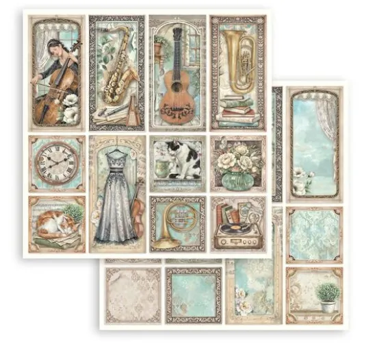 Stamperia Scrapbook-Block "Symphony"