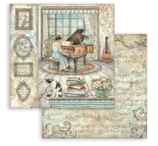 Stamperia Scrapbook-Block "Symphony"