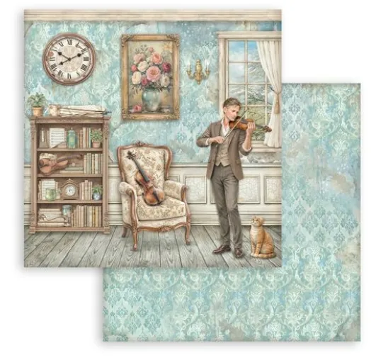 Stamperia Scrapbook-Block "Symphony"
