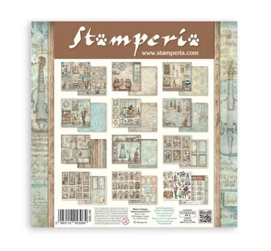 Stamperia Scrapbook-Block "Symphony"