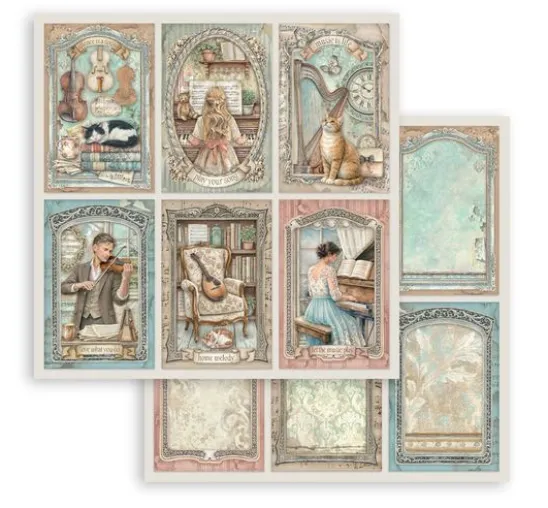 Stamperia Scrapbook-Block "Symphony"