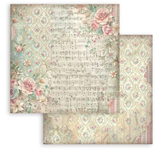 Stamperia Scrapbook-Block "Symphony Backgrounds"