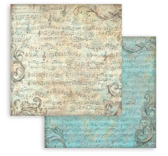 Stamperia Scrapbook-Block "Symphony Backgrounds"