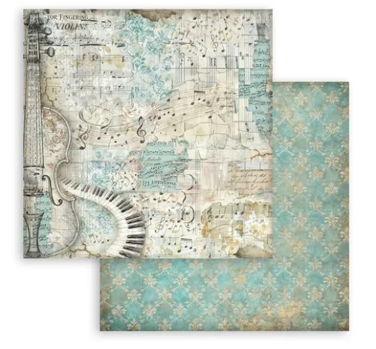Stamperia Scrapbook-Block "Symphony Backgrounds"
