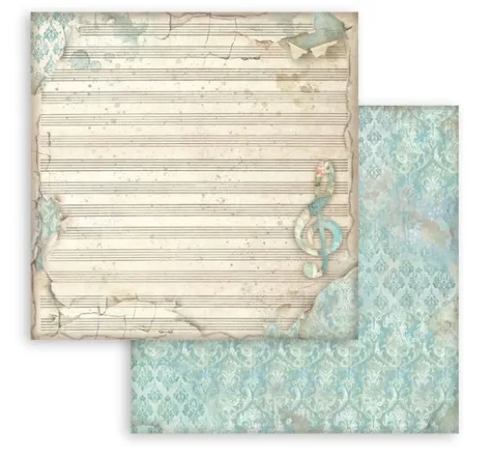 Stamperia Scrapbook-Block "Symphony Backgrounds"