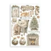 Stamperia Washi Pad "White Christmas"