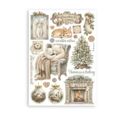 Stamperia Washi Pad "White Christmas"