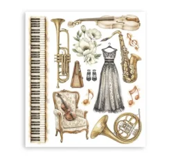 Stamperia XL Rub On Sortiment "Symphony"
