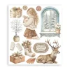 Stamperia XL Rub On Sortiment "White Christmas"