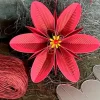 Stanzschablone-Faltblumen "L"