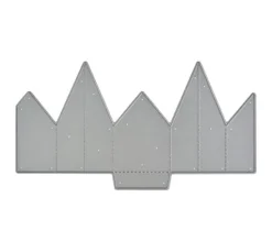 Stanzschablonen-Faltstern "Mittel"