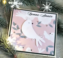 Stanzschablone "Snow Bird"
