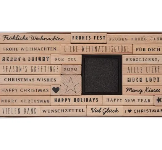 Stempel-Set XL "Liebe Weihnachtsgrüße"