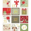 Sticker Adventszahlen "Woofy Christmas"