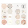 Sticker "Hochzeit", mit Goldfolie