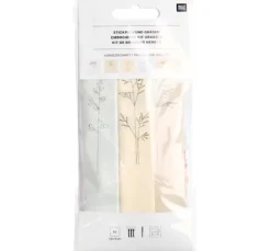 Stickpackung "Blumen und Gräser", vorgezeichnet