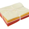 Stoffpaket Patchy Uni "Gelb-Orange"