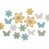 Streuteile Blume und Schmetterling "Franca"