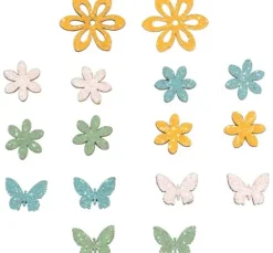 Streuteile Blume und Schmetterling "Franca"
