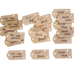 Streuteile "Mit Liebe gemacht"