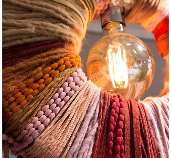 Strickschlauch aus Papiergarn, 30m