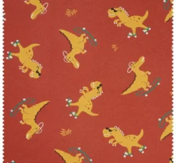 Sweat-Stoff "Dinos and Crocodile"