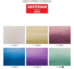 Talens AMSTERDAM Acrylfarben-Set "Pearlescent"