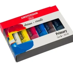 Talens AMSTERDAM Acrylfarben-Set "Primär"