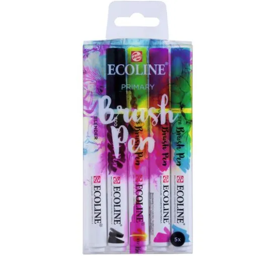 Talens Ecoline Brush Pen Set "5 Farben"