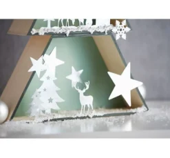 Tannenbaum Holzboxen-Set