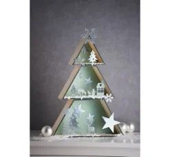 Tannenbaum Holzboxen-Set