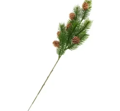 Tannen-Zweig mit Zapfen, 38 cm