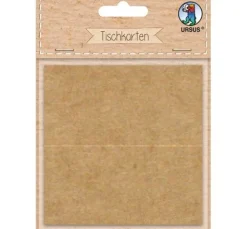 Tischkarten "Kraftkarton"