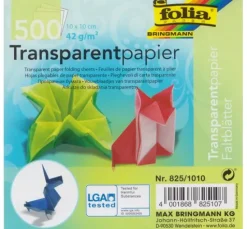 Transparentpapier-Faltblätter 