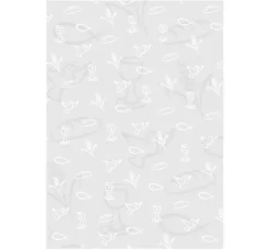 Transparentpapier "White Line"