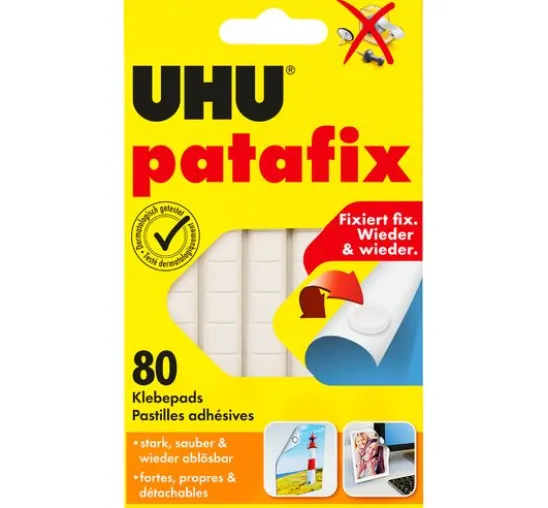 UHU patafix, 80 Stück