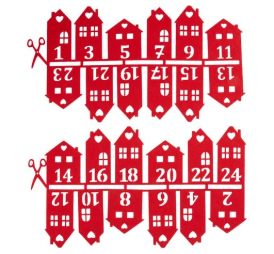 VBS Adventszahlen "Filz Häuser"