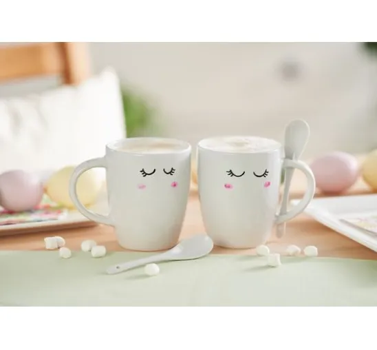 VBS Becher mit Löffel, 2 Stück