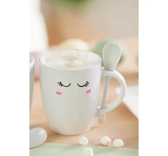 VBS Becher mit Löffel, 2 Stück