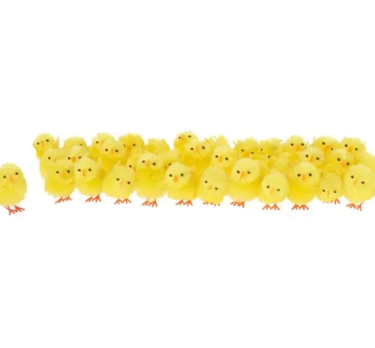 VBS Chenille Küken "Höhe 4 cm", 36 Stück