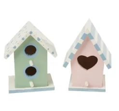 VBS Deko-Vogelhäuser "Minis", 2er-Set
