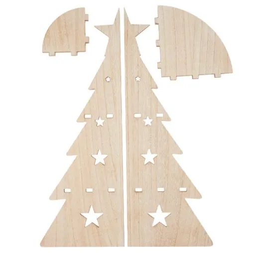 VBS Ecketagere "Weihnachtsbaum Pyramide"